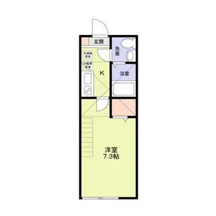 神奈川県川崎市麻生区金程1【アパート】の間取り