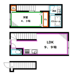 ソルナクレイシア三鷹IIの間取り