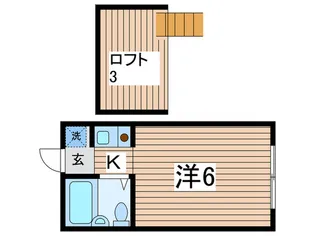 コ-ポ有木【2階】の間取り