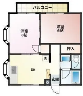 モンレーヴ21【1階】の間取り