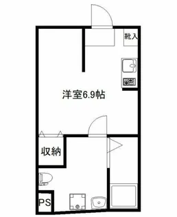 ヨウコースクウェア板橋EAST【2階】の間取り