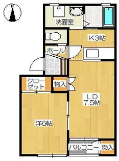 エクセルシア【2階】の間取り