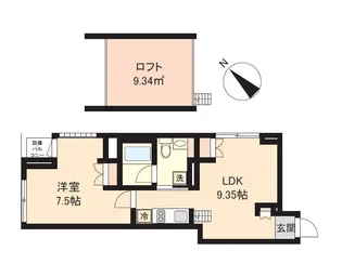 PASEO神宮前【3階】の間取り