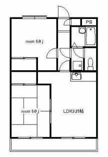 富志正第五ビル【4階】の間取り