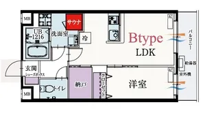 b’CASA KAWASAKI V【4階】の間取り