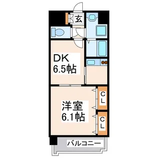 フランメゾン平成【2階】の間取り