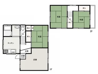 埼玉県熊谷市上之【一戸建】の間取り