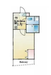 東京都荒川区東日暮里6【マンション】の間取り