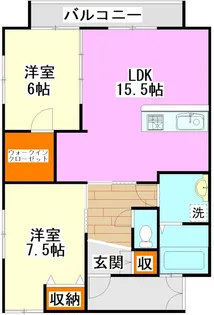 梅ノ杜グランドヒルズグロース【1階】の間取り