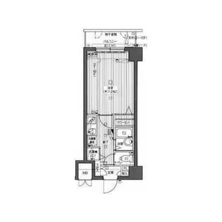 神奈川県横浜市中区不老町3【マンション】の間取り