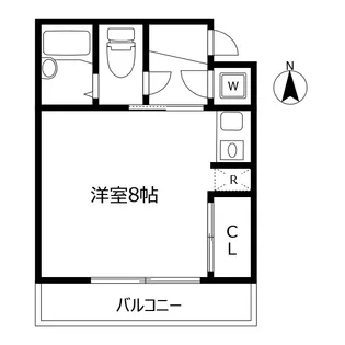 ボン・マルシェ【3階】の間取り