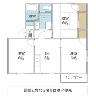 ジュネスKN I【1階】の間取り