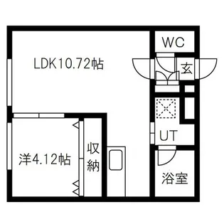 クローバーハウスM【2階】の間取り