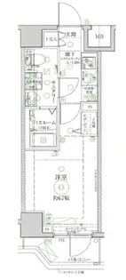 クレヴィスタ北綾瀬【2階】の間取り