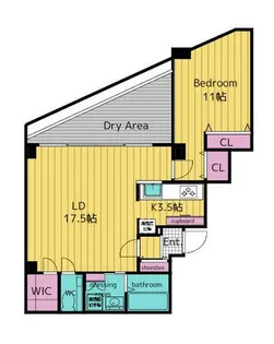 レジデンス広尾の間取り