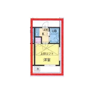 ルイーズ中野【1階】の間取り