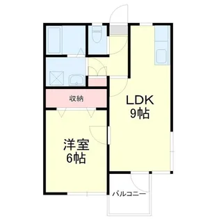 半田ビレッジ4号棟【1階】の間取り