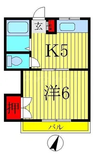 ユーハッチビル【3階】の間取り