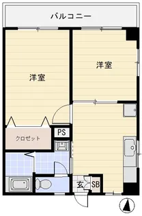 第一木村マンション【3階】の間取り