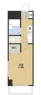 トップハイム西船【3階】の間取り