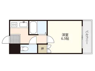 広島県広島市西区大宮3【マンション】の間取り