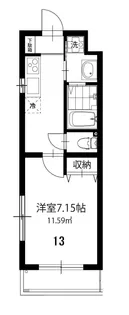 志幸88BIBIAN【1階】の間取り