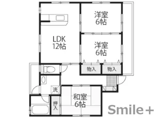 フラワーハイツV【2階】の間取り