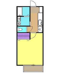 グリーンヒルズ B棟【1階】の間取り