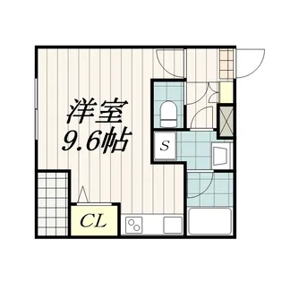 ファーストレジデンス長洲【2階】の間取り