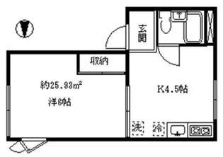フレグランススリーゼ【1階】の間取り