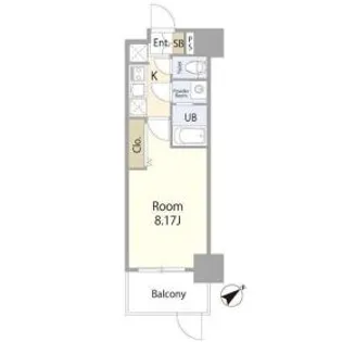 Luxe新大阪SOUTH【2階】の間取り