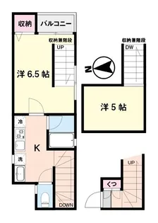 パームグローヴ【2階】の間取り