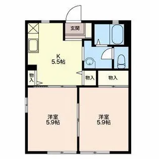 エリエール21【1階】の間取り