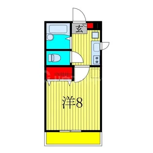 ローズヴィラ【1階】の間取り