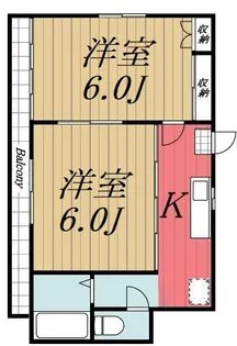 千葉県市原市五井東2【マンション】の間取り