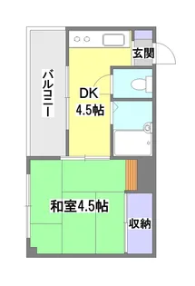 センターランド清瀬【3階】の間取り