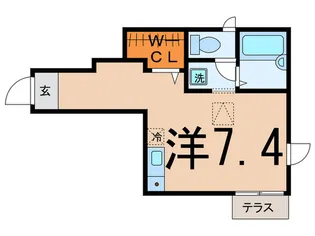 K2【1階】の間取り