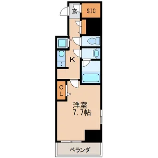 セイワパレス丸の内駅前プレミア【10階】の間取り