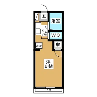 コーポカジツ【2階】の間取り