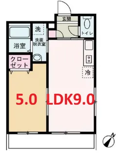 神奈川県横浜市磯子区馬場町【アパート】の間取り