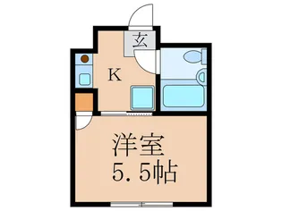 レジデンスシ-バ-ド【2階】の間取り