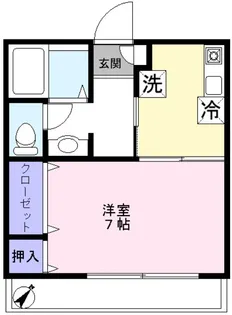 ファーストステージ砧【2階】の間取り