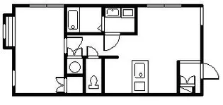 デザイナーズAP・68 B棟【2階】の間取り