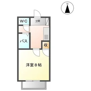 ローレルY&K【1階】の間取り