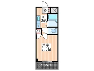 サンシャイン酒楽【3階】の間取り