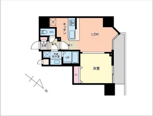 プライマル品川大森海岸【2階】の間取り