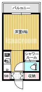 東陽ビルディング【5階】の間取り