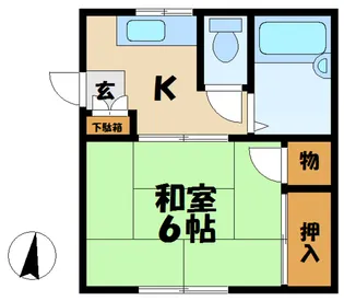 マルテルA【2階】の間取り