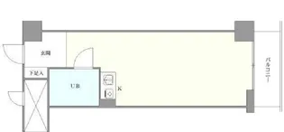 ライオンズマンション伊勢佐木長者町【6階】の間取り