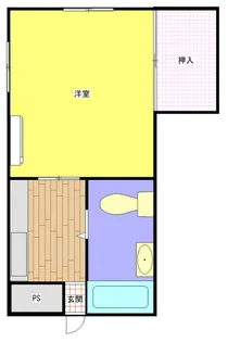 アルフィーネ天瀬【4階】の間取り